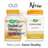 Nature's Way Choline, 500 mg per serving, 100 Tablets (Pack of 2) view 2