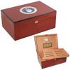 Cuban Crafters U.S. Air Force American Emblems Cherry Humidor, 120 count view 1