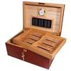 Cuban Crafters U.S. Air Force American Emblems Cherry Humidor, 120 count view 2