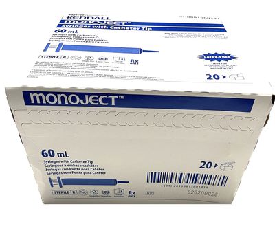 Monoject Syringes Box of 100