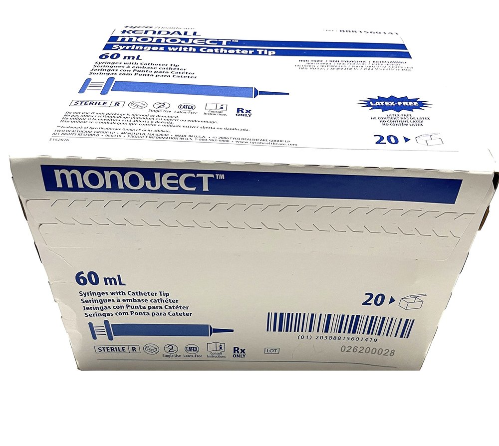 Monoject Syringes Box of 100