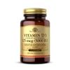 Solgar Vitamin D3 (Cholecalciferol) 125 mcg (5000 IU), 100 Softgels - Helps Maintain Healthy Bones & Teeth - Immune System Support - Non-GMO, Gluten Free, Dairy Free - 100 Servings view 1