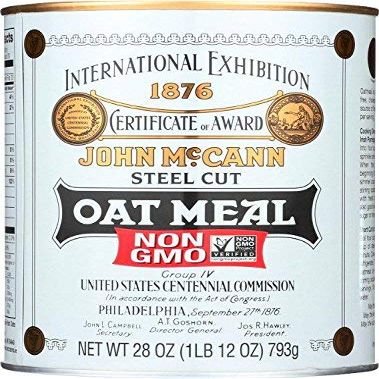 Mcann's Imported Steel Cut Irish Oatmeal, 28 Oz (Pack of 3) Packaging may vary