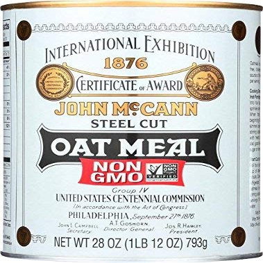 Mcann's Imported Steel Cut Irish Oatmeal, 28 Oz (Pack of 3) Packaging may vary