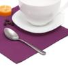 PAPSTAR Purple Linen-Feel Large Square Napkins Dinner Size 3-Ply 50 Count | Decorative Disposable Colored Dinner Paper Napkins 16 x 16 Inch - Made In Germany view 4