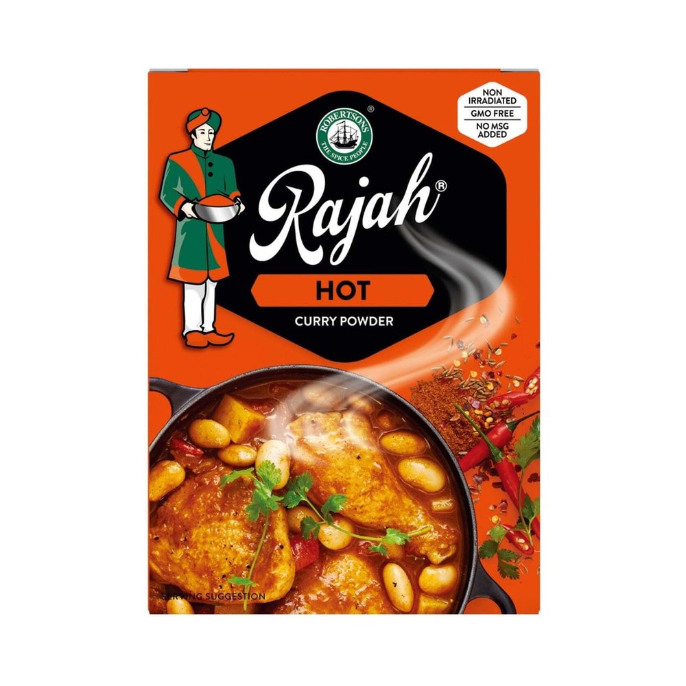 Rajah Curry Powder HOT - Imported From South Africa