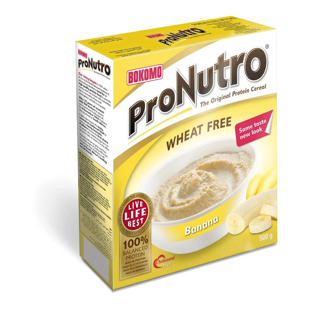 Bokomo ProNutro - Banana Cereal (Kosher) 500g