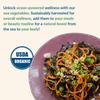 Maine Coast Sea Vegetables Organic Dulse Flakes | Seaweed Snacks | Rich in Iodine, Protein & Minerals | Harvested from North Atlantic | Great for Salads, Soup & Smoothies | 4 oz (Pack of 1) view 3