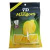 7D Dried Mangoes SAIPAN, USA 2.82oz (80 grams) LOT of 8 packs view 1
