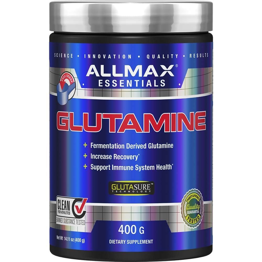ALLMAX Essentials ARGININE HCL - 400 g - Precursor for Synthesis of Nitric Oxide - Vegan & Gluten Free - 200 Servings