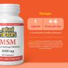 Natural Factors, MSM, Supports Healthy Joints, Hair, Skin and Nails, 90 Capsules view 3