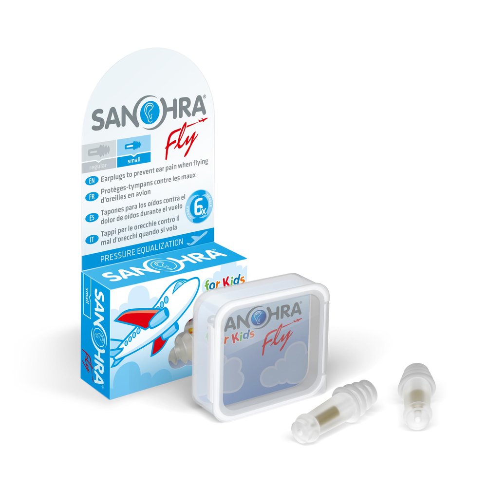 SANOHRA Ear Plugs for Flying Adults & Kids (Small)