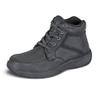 Orthofeet Men's Orthopedic Black Leather Highline Lace-Up Boots, Size 10.5 view 1