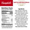 Campbell's Condensed Split Pea with Ham Soup, 11.5 Ounce (Pack of 12) view 2