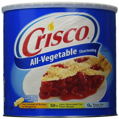 Crisco All-Vegetable Shortening, 6-Pound Cans (Pack of 2)