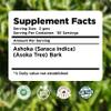 HerbsForever Ashoka Bark/Stem Powder (Saraca Indica) Support Cycle,Uterine Wellness | Wild Harvested -Non GMO, Vegan- 2X Potency | Ultra Clean |NO Sand & Mud| Steam Sterilized|16oz-1LBS | BPA Free view 3