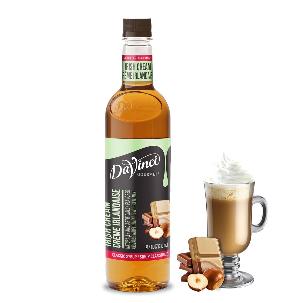 DaVinci Gourmet Classic Irish Cream Syrup, 25.4 Fluid Ounces (Pack of 1)