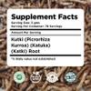 Herbsforever Kutki Root Powder(PicrorhizaKurroa)-Supports Liver Skin Health & Blood Purifier,Cooling Herb| Wild Harvested- 2X Potency | Ultra Clean | Authentic | High-Altitude Sourced | 230Gms-1/2LBS view 3