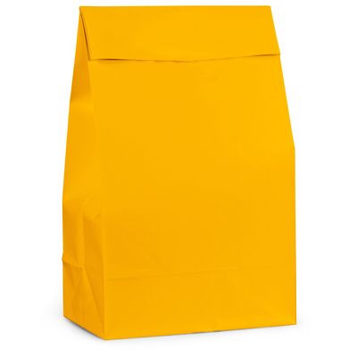 amscan Packaged Paper Bags | Yellow Sunshine | Party Accessory, 10"H x 5 1/4"W x 3"D (376000.09)