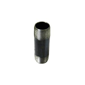 1" x 4" Black Pipe Nipple