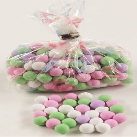 Scott's Cakes Chocolate Dutch Mints in a 1 Pound Baby Footprints Bag