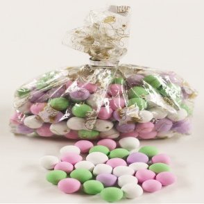 Scott's Cakes Chocolate Dutch Mints in a 1 Pound Holiday Icons Bag