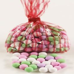 Scott's Cakes Chocolate Dutch Mints in a 1 Pound Red Stripes Bag