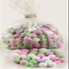 Scott's Cakes Chocolate Dutch Mints in a 8 oz. White Stripes Bag view 1