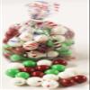 Scott's Cakes Christmas Chocolate Malt Balls in a 1 Pound Nautical Bag view 1