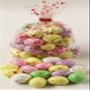 Scott's Cakes Speckled Chocolate Malted Eggs in a 1 Pound Red Polka Dots Bag view 1