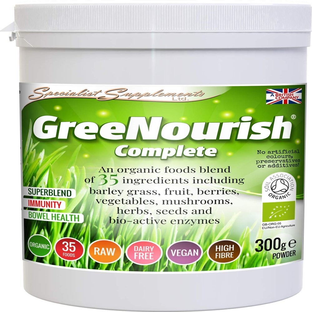 100% Organic GreeNourish SuperFoods - 300g