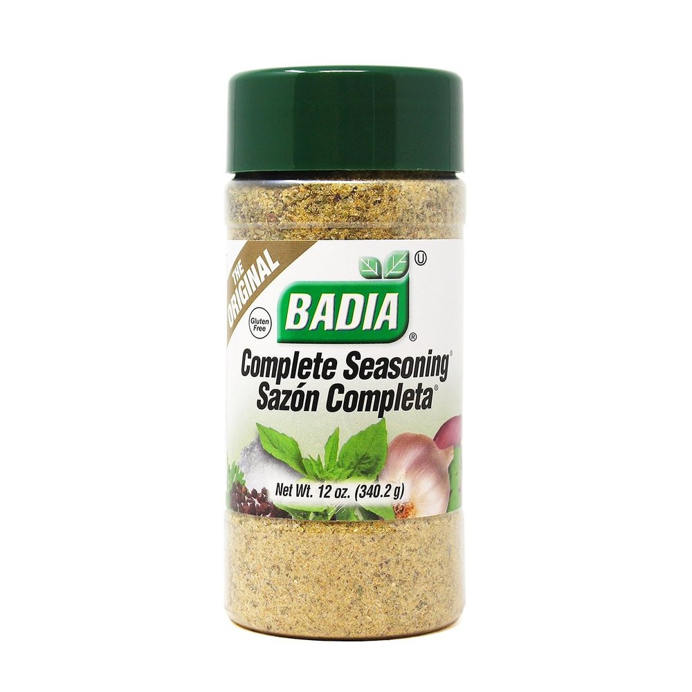 Badia Complete Seasoning 12 oz All-Purpose Spice Blend of Garlic, Onion, Salt, Pepper, Herbs & Spices - Savory Signature Blend