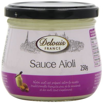 Delouis Garlic Mayonnaise - Aioli 250 g (Pack of 3)