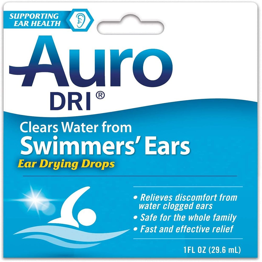 Auro-Dri Ear Water-Drying Aid, Helps Swimmers Ear, 1 Fl Oz (Pack of 6)