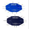 Baseline 2-Point Discrim-A-Gon 2 Disc Set for Sensory Evaluation, Physical Therapy, Rehabilitation, Recovery Professional Evaluation with Metal Tips view 2