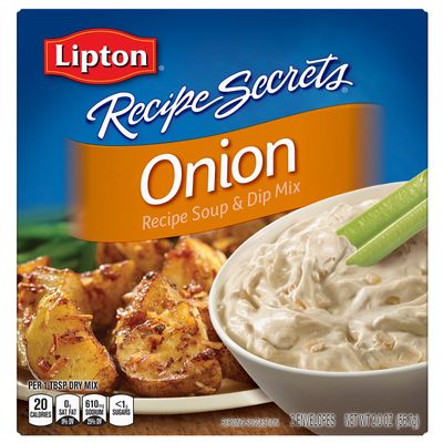 Lipton Recipe Secrets Soup and Dip Mix, Onion Flavor, 2 oz 2 Count