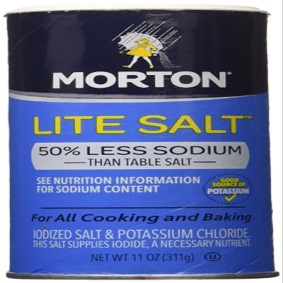 Mortons Salt Lite, 11 oz, 3-Pack