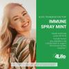 4Life Transfer Factor Immune Spray - Supports Mouth and Throat Immune Health with Zinc, Marshmallow Root Extract - Mint Flavor - 1.7 oz view 4