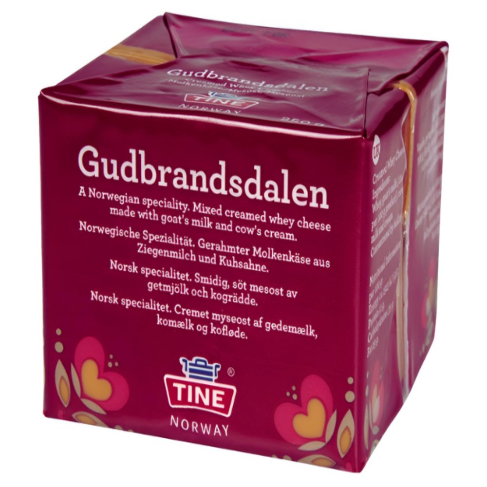 Gjetost Gudbrandsdalen 250g Norwegian Brown Cheese
