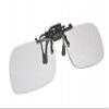 Magna-flip Clip on Flip up Magnifiers, 3.50 Power Converts Distance Glasses and Into Reading and Computer Glasses view 1
