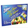 Ziploc Zip 'n Steam Food Storage Bags for Meal Prep, Healthy Meals in Minutes, Microwave Safe, 10 Count view 2