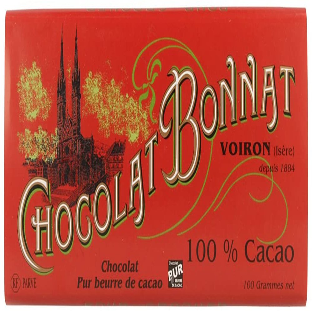 Chocolat Bonnat 100% Pure Cocoa Dark Chocolate