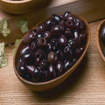 Mediterranean Pitted Kalamata Olives - Bulk 11 Lb Tub for Professional Chefs, Gourmet Cooking, and Culinary Excellence