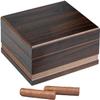 Prestige Import Group Duke Routered Design Cigar Humidor - Up to 50 Capacity - Color: Walnut Finish view 4