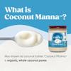 Nutiva Organic Coconut Manna Pured Coconut Butter, 15 Oz, USDA Organic, Non-GMO, Vegan, Gluten-Free & Keto, Creamy Spread for Smoothies, Oatmeal, Curries & Coconut Milk view 2