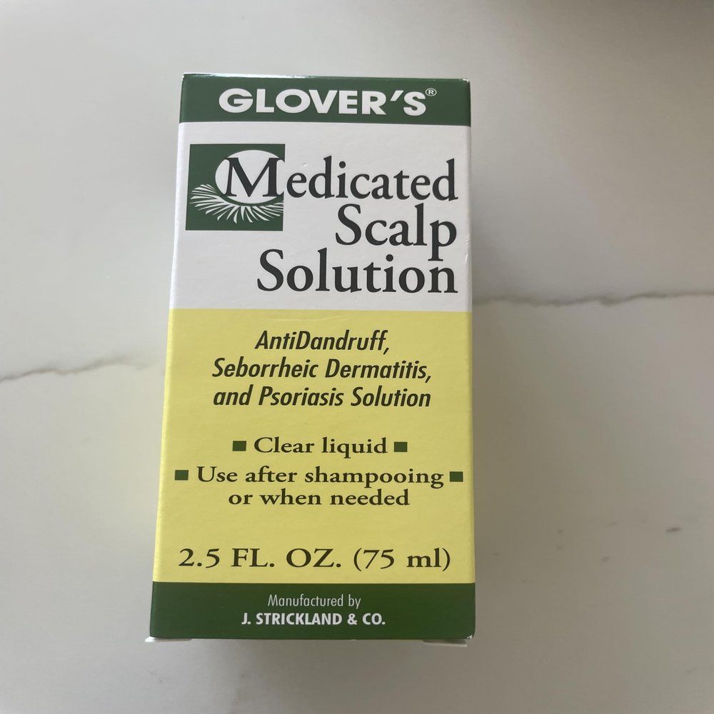 GLOVERS Medicated Scalp Solution 2.5 oz