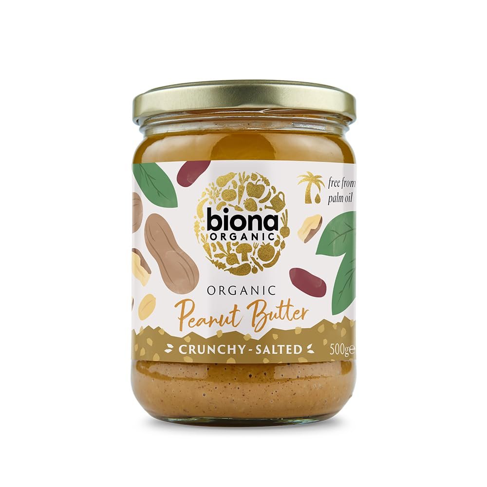 Biona Organic - Peanut Crunchy Butter - 500g