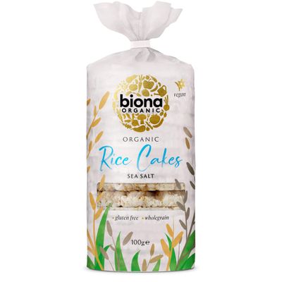 Biona Organic - Rice Cakes - Plain with Sea Salt - 100g