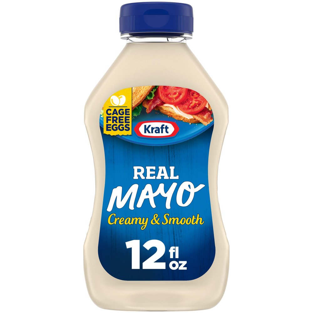 Kraft Mayo Real Mayonnaise (12 oz Bottles, Pack of 6)