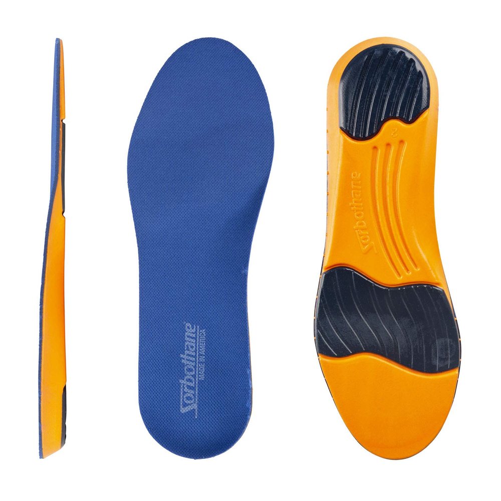 RxSorbo Sorbothane Ultra Work Sport Shoe Insole (Women's 6-7, Men's 4.5-5.5 (Metric 36-38))